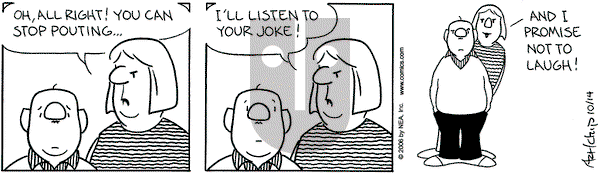 The Born Loser on Saturday October 14, 2006 Comic Strip