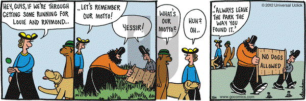 Overboard on Monday March 19, 2012 Comic Strip
