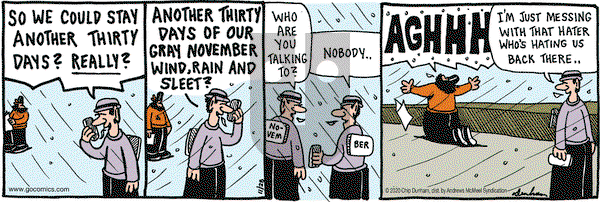 Overboard on Saturday November 28, 2020 Comic Strip