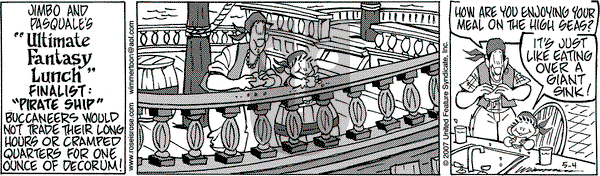 Rose is Rose on Friday May 4, 2007 Comic Strip