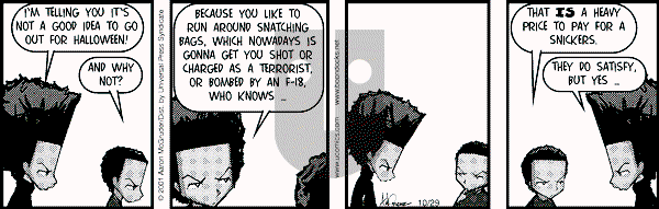 The Boondocks on Monday June 1, 2009 Comic Strip