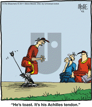 In the Bleachers on Thursday June 2, 2011 Comic Strip