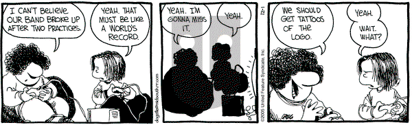 The Buckets on Thursday December 1, 2005 Comic Strip