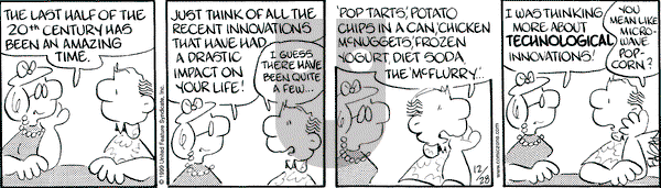 Drabble on Tuesday December 28, 1999 Comic Strip