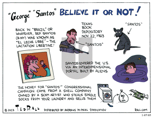 Ted Rall - Friday January 27, 2023 Comic Strip