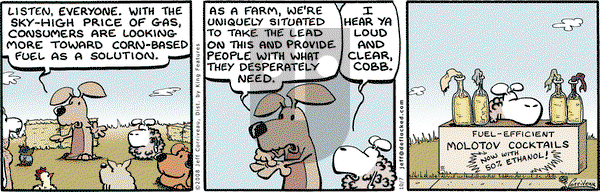 DeFlocked on Tuesday October 7, 2008 Comic Strip