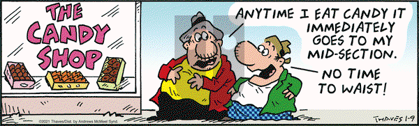 Frank and Ernest on Saturday January 9, 2021 Comic Strip