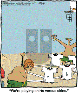 In the Bleachers on Tuesday May 27, 2025 Comic Strip