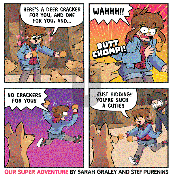 Our Super Adventure on Monday April 29, 2024 Comic Strip
