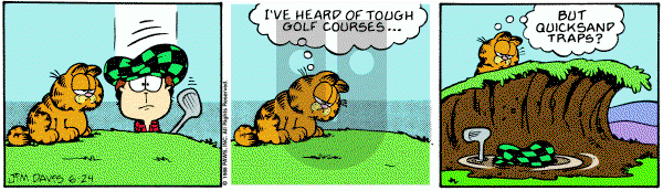 Garfield on Friday June 24, 1988 Comic Strip