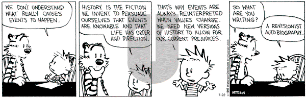 Calvin and Hobbes - Monday July 22, 2013 Comic Strip
