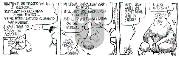 The Grizzwells on Thursday March 26, 1998 Comic Strip