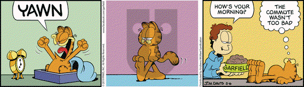 Garfield on Monday May 6, 2019 Comic Strip