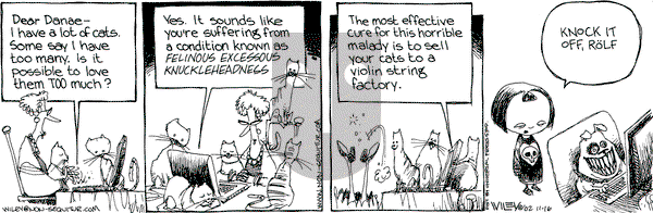 Non Sequitur on Saturday November 16, 2002 Comic Strip