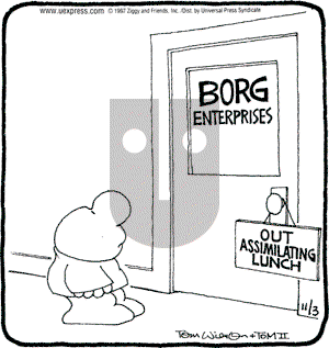 Ziggy on Monday November 3, 1997 Comic Strip