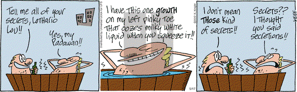 The Knight Life on Thursday May 17, 2012 Comic Strip