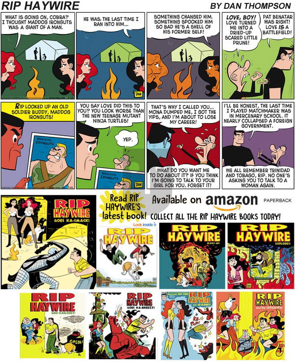 Rip Haywire on Sunday June 16, 2019 Comic Strip