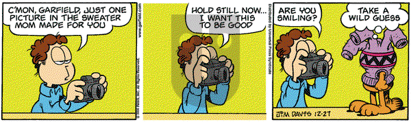 Garfield on Wednesday December 27, 2006 Comic Strip