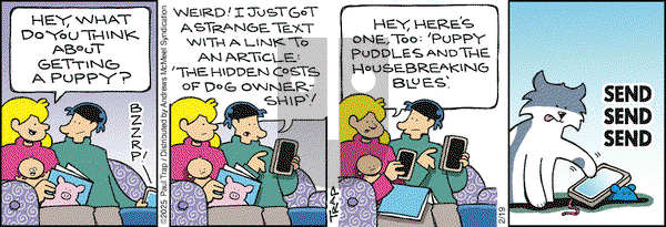 Thatababy - Wednesday February 19, 2025 Comic Strip