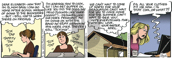 For Better or For Worse on Wednesday May 26, 2004 Comic Strip