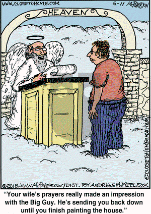 Close to Home on Monday June 11, 2018 Comic Strip