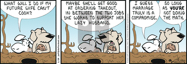 DeFlocked on Wednesday January 29, 2020 Comic Strip