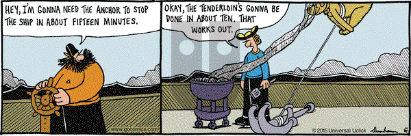Overboard on Monday August 3, 2015 Comic Strip