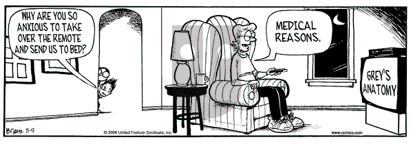 Grand Avenue on Thursday November 9, 2006 Comic Strip