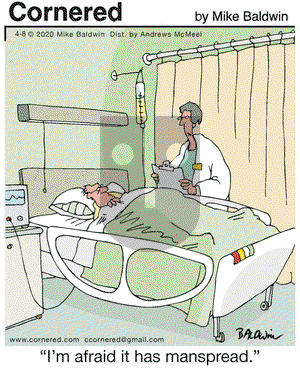 Cornered on Wednesday April 8, 2020 Comic Strip