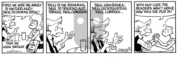 Arlo and Janis on Friday August 15, 1997 Comic Strip