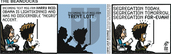 La Cucaracha on Tuesday January 26, 2010 Comic Strip