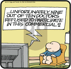 Ziggy on Tuesday June 26, 2012 Comic Strip