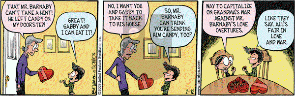 Grand Avenue on Friday February 13, 2009 Comic Strip