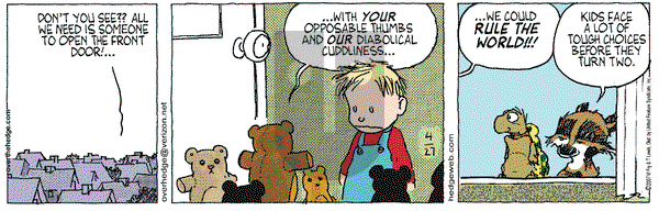 Over the Hedge on Friday April 27, 2007 Comic Strip