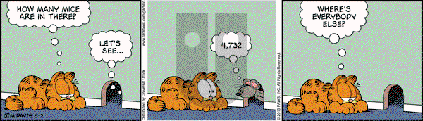 Garfield on Saturday May 2, 2015 Comic Strip