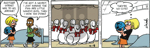 Cleats on Friday April 18, 2008 Comic Strip