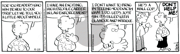 Drabble on Wednesday May 25, 2005 Comic Strip