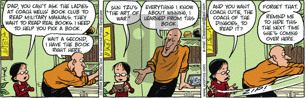Cleats on Wednesday February 25, 2004 Comic Strip