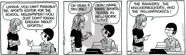 Funky Winkerbean on Friday October 17, 2025 Comic Strip