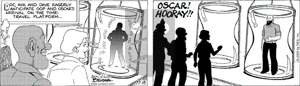 Alley Oop on Tuesday July 15, 2003 Comic Strip