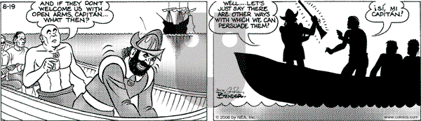 Alley Oop on Saturday August 19, 2006 Comic Strip