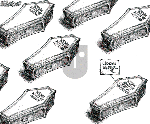 Matt Davies - Friday December 7, 2012 Comic Strip