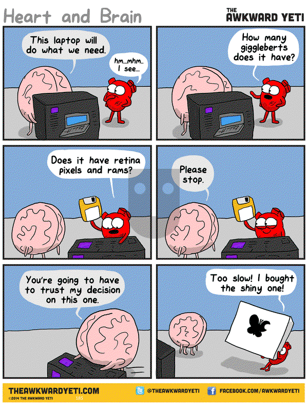 The Awkward Yeti on Friday September 4, 2015 Comic Strip