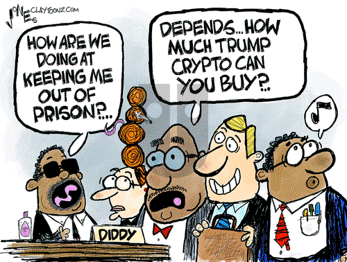 Clay Jones on Saturday May 17, 2025 Comic Strip