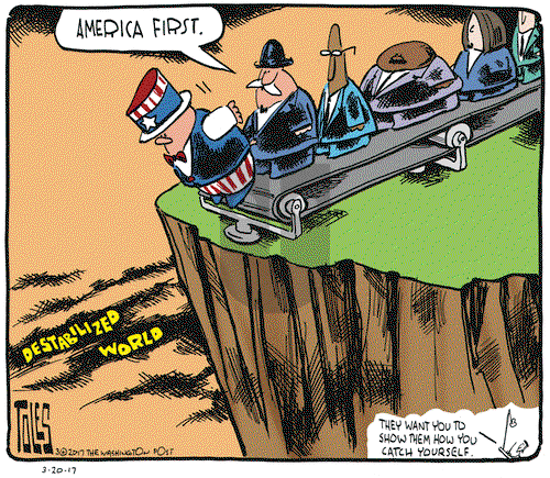 Tom Toles on Monday March 20, 2017 Comic Strip