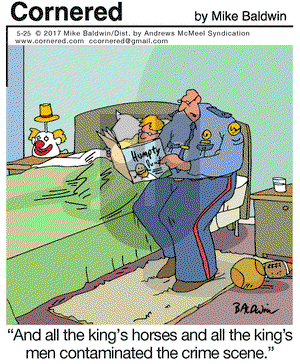 Cornered on Thursday May 25, 2017 Comic Strip