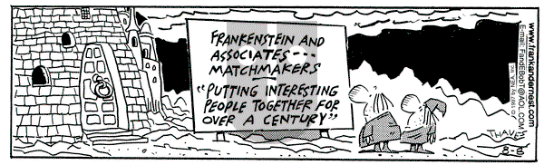 Frank and Ernest on Friday August 8, 1997 Comic Strip