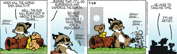 Over the Hedge on Monday March 20, 2017 Comic Strip