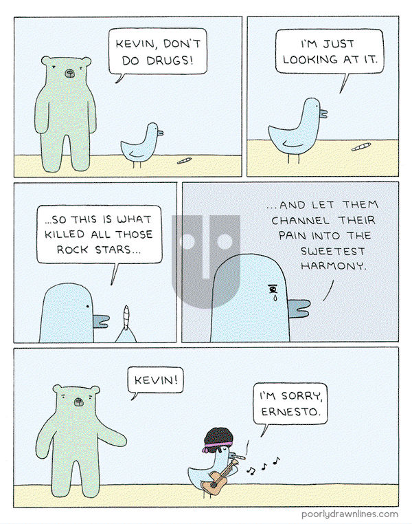 Poorly Drawn Lines - Monday November 28, 2016 Comic Strip