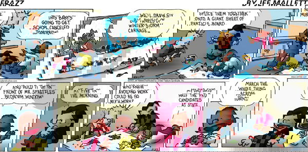 Frazz on Sunday February 23, 2003 Comic Strip